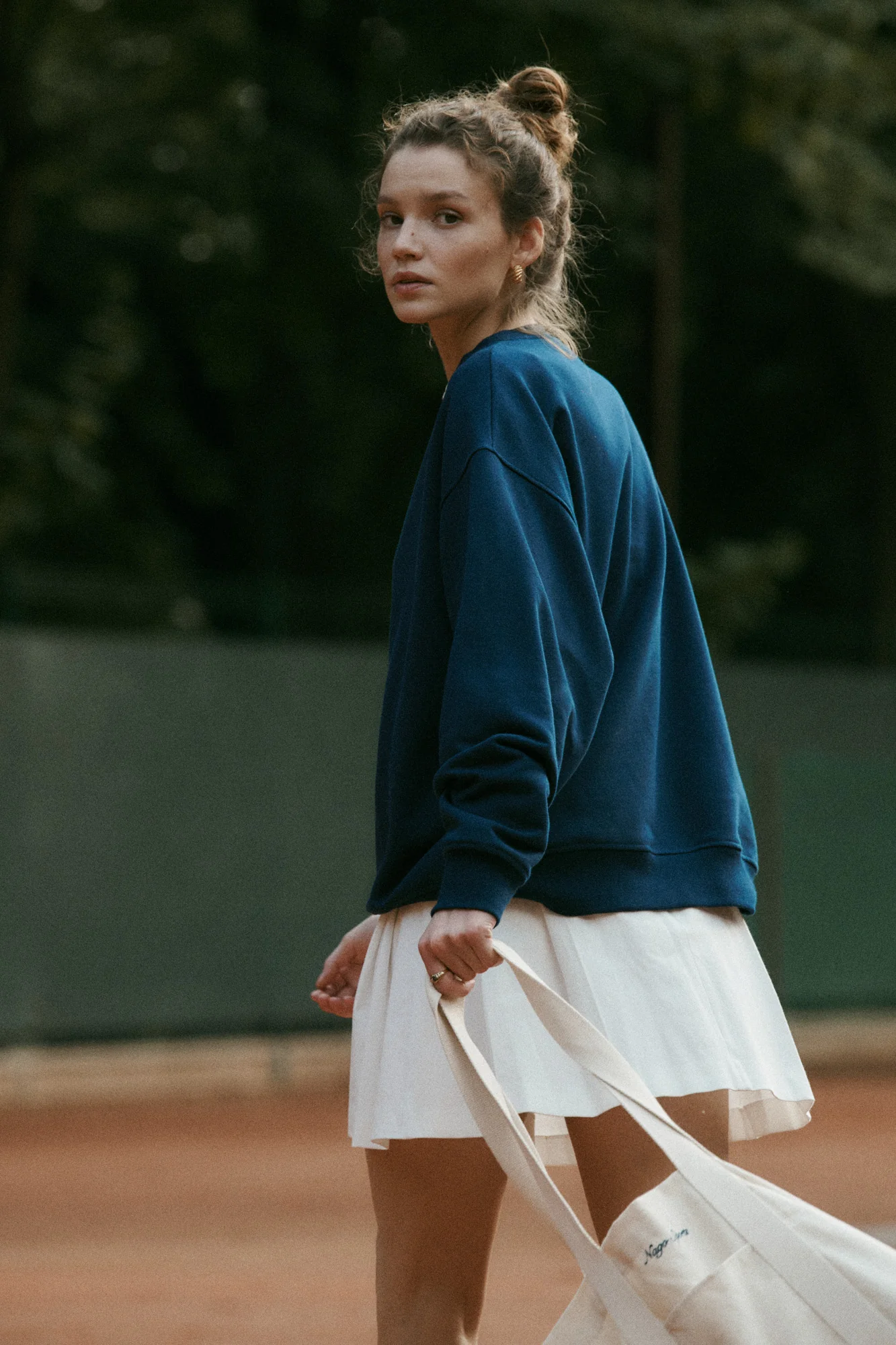 Bluza z bawełny / 17 / 16 / silent blue - Image 7