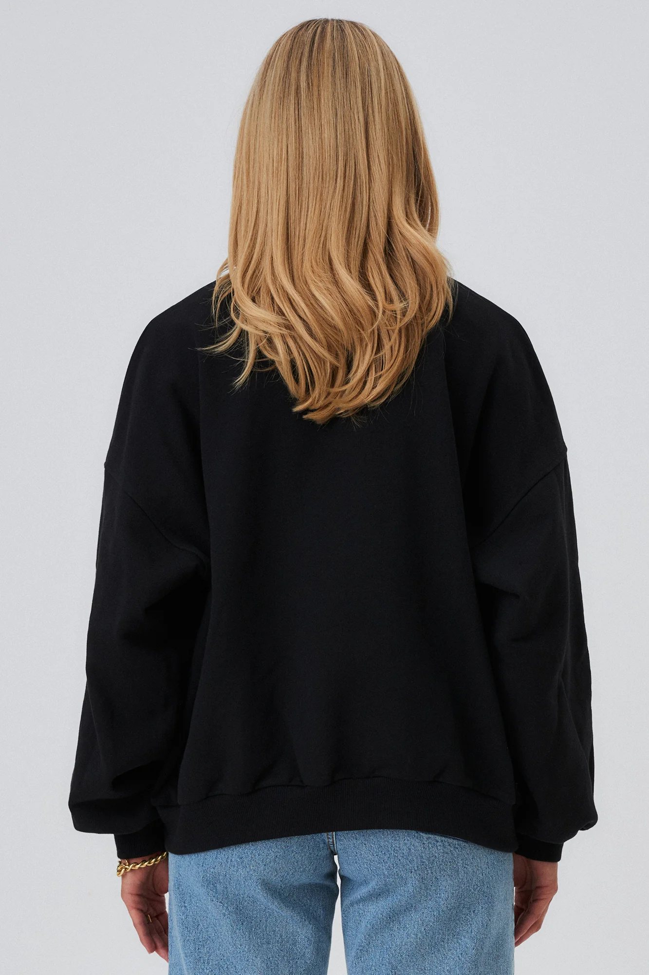 Bluza z bawełny organicznej / 17 / 12 / onyx black - Image 3