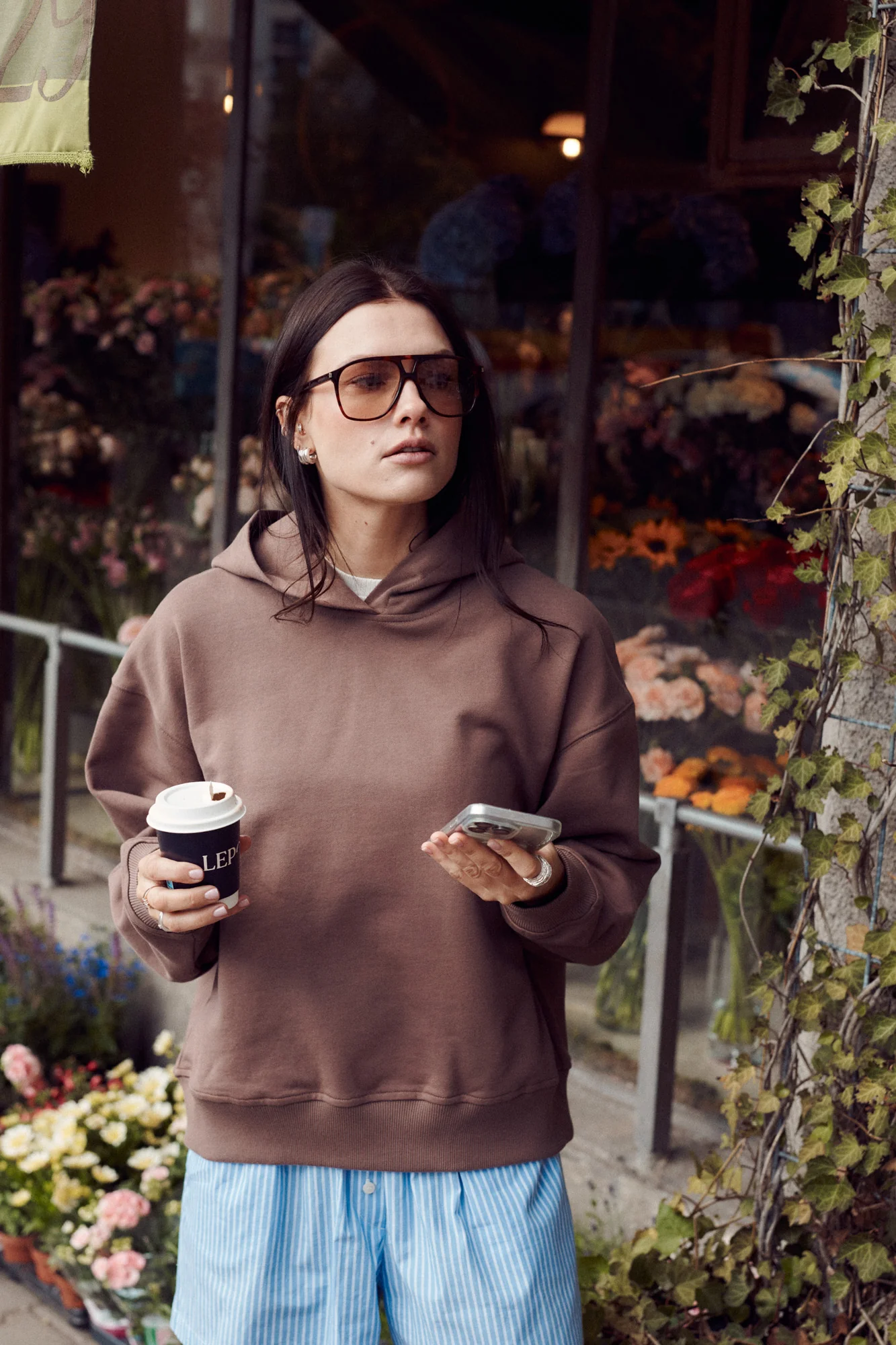 Bluza z bawełny organicznej / 17 / 15 / hazelnut - Image 4