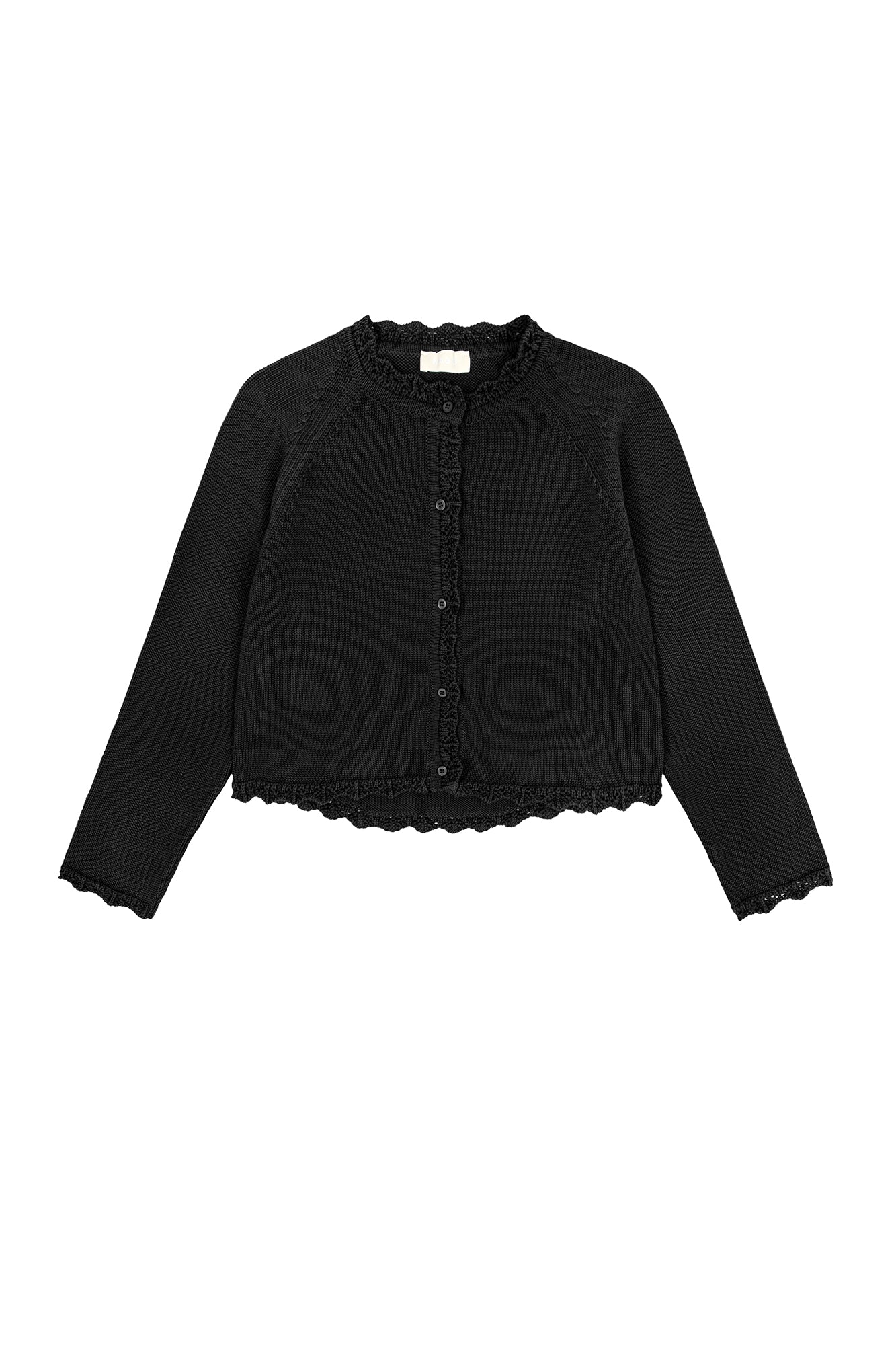 Kardigan z bawełny organicznej / 16 / 18 / onyx black - Image 13