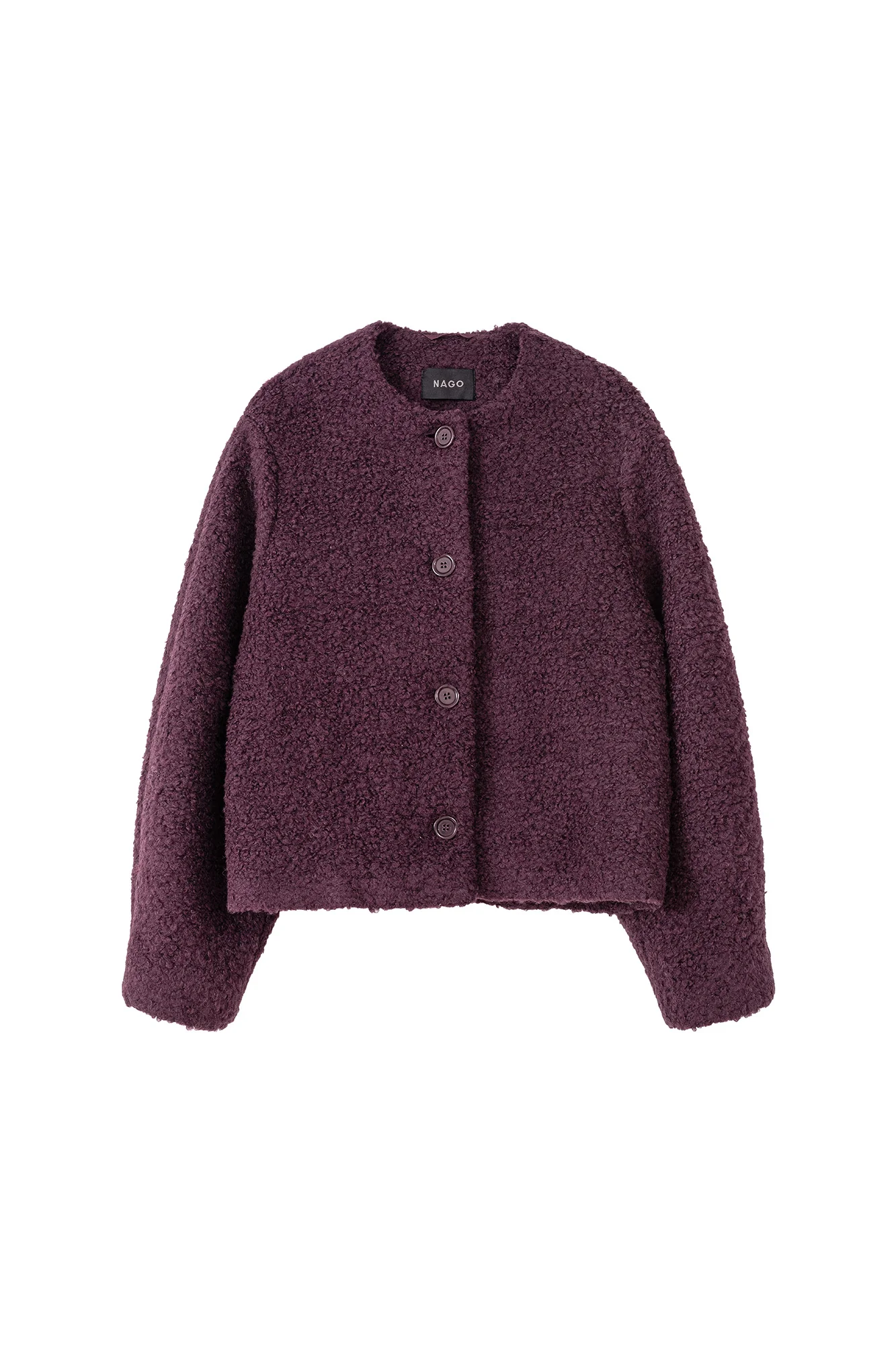 Kurtka z wełną / 18 / 18 / dark plum - Image 7
