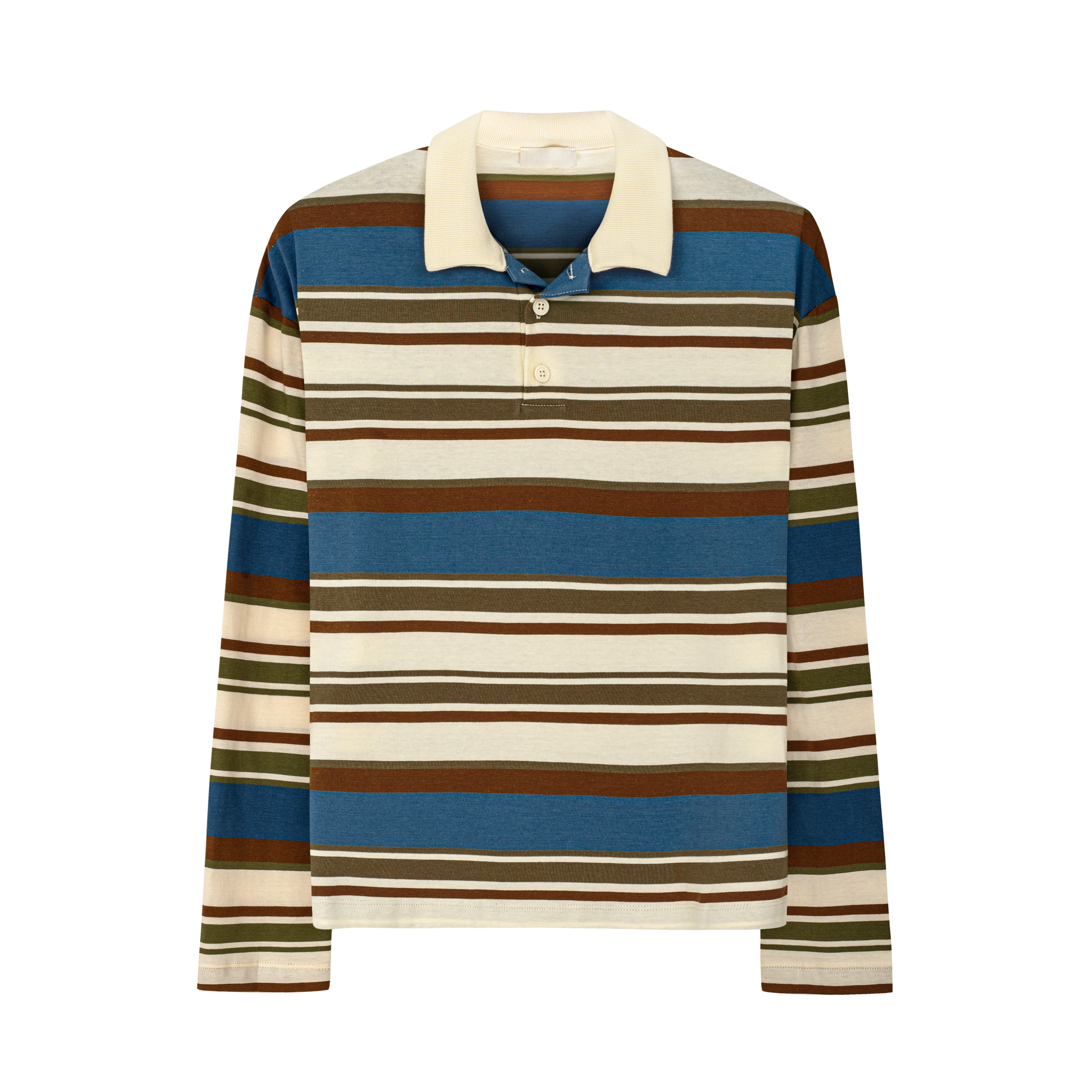 Longsleeve polo z bawełny / 14 / 26 / retro stripes - Image 7