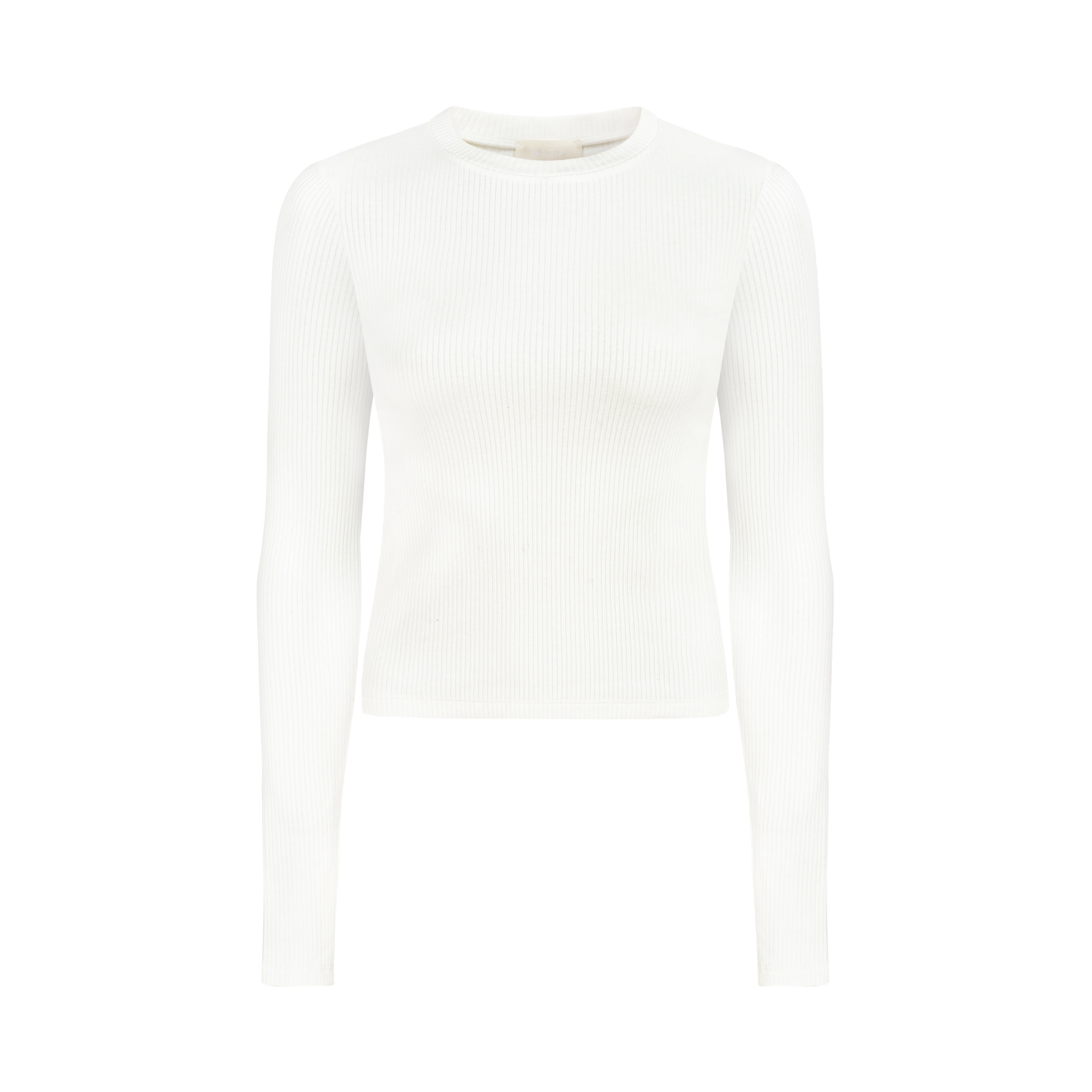 Longsleeve z bawełny organicznej / 14 / 23 / cream white - Image 8