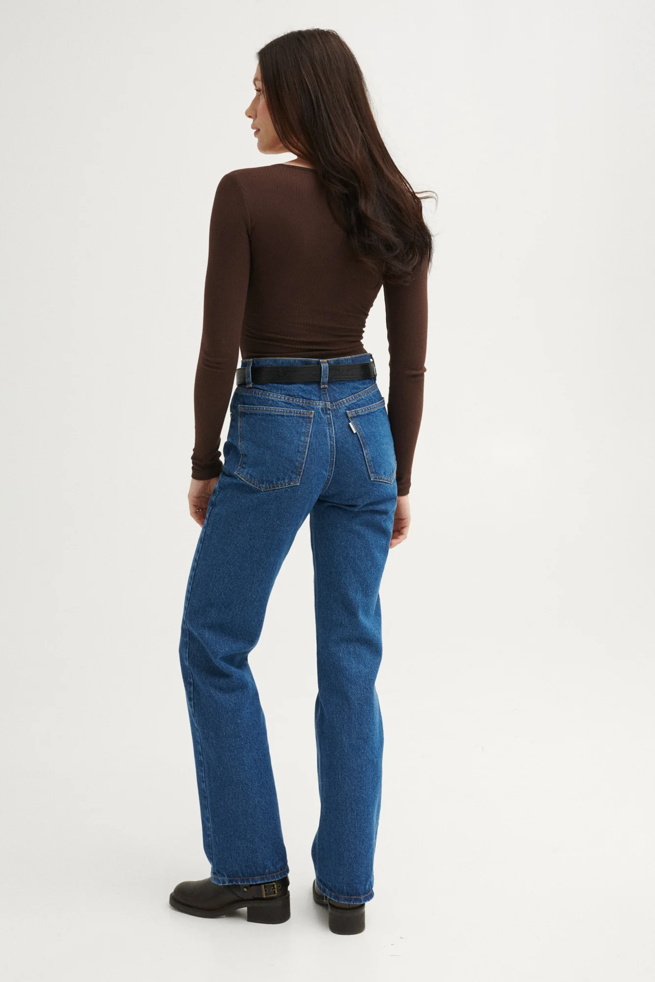 Spodnie jeansowe z bawełny z recyklingu / 05 / 18 / medium indigo - Image 3