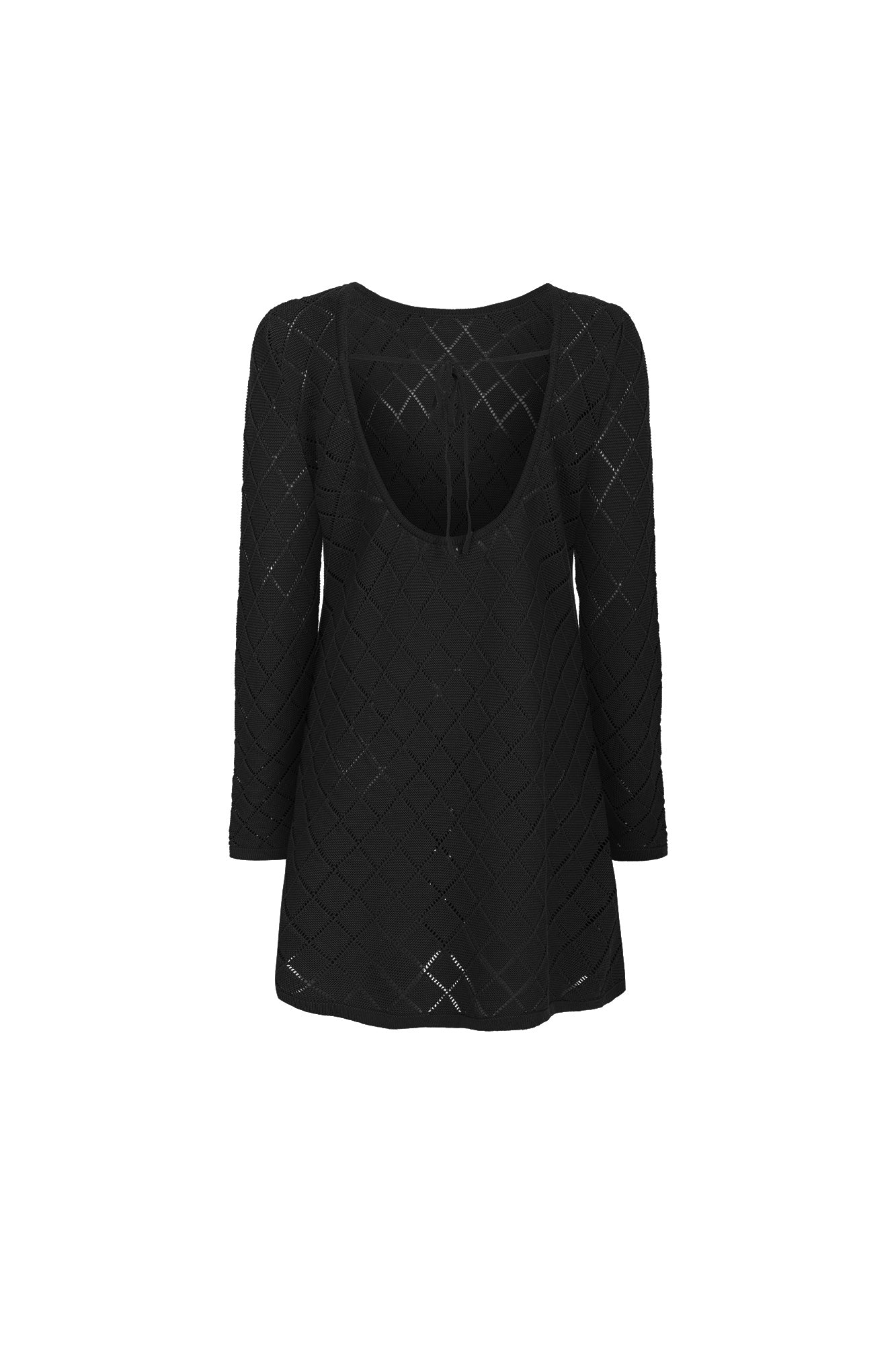 Sukienka z bawełny organicznej / 02 / 37 / onyx black - Image 8