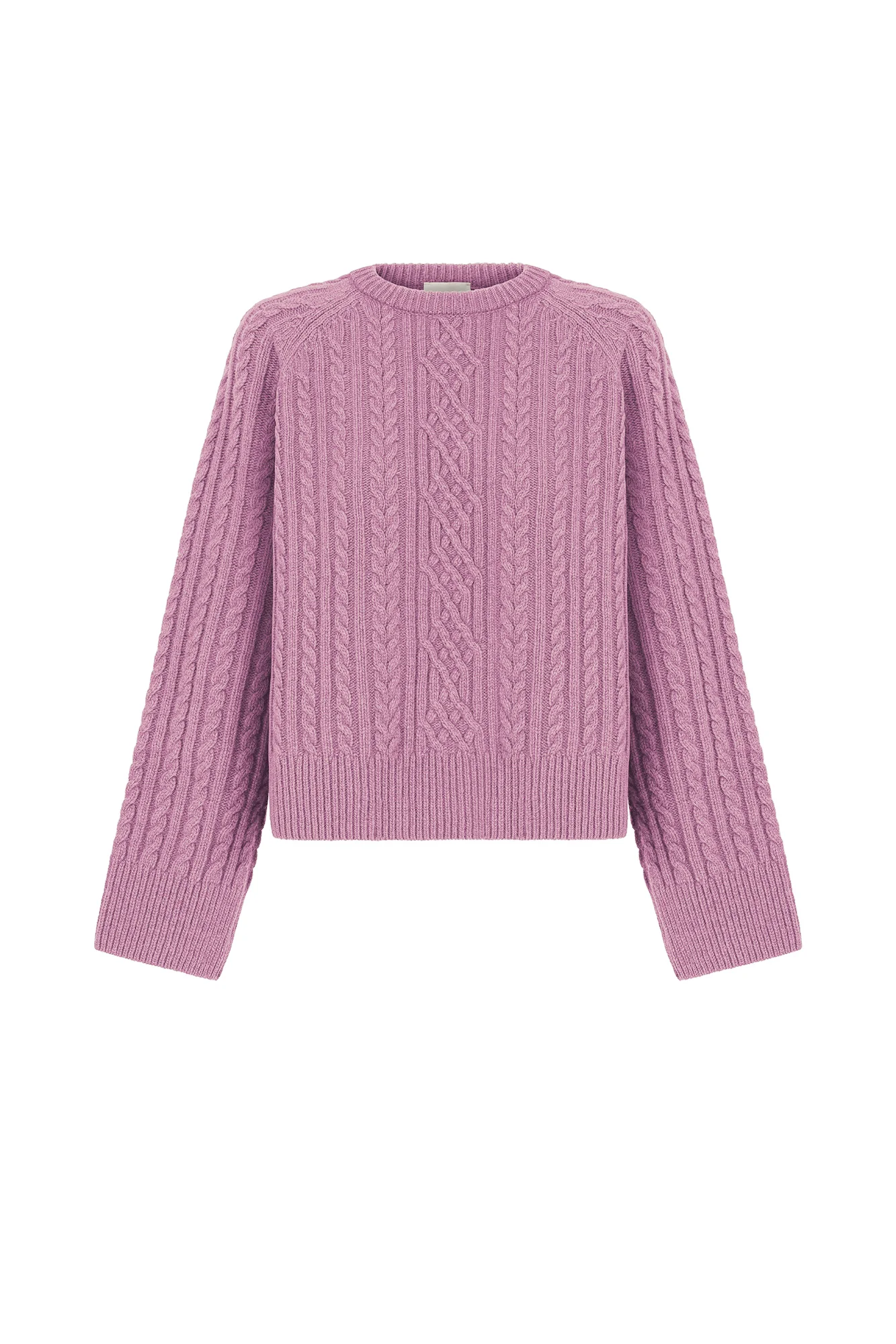 Sweter z wełny / 16 / 19 / rainy pink - Image 6